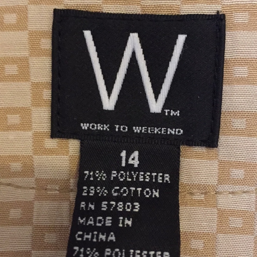 W. Work To Weekend Lightweight Button Down Jacket - image 4